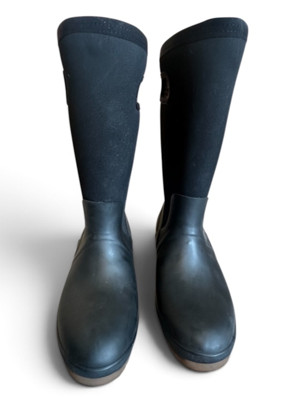 BOGS Cameron Tall Waterproof Pull-On Boots Black - Size 10 - Picture 2 of 8